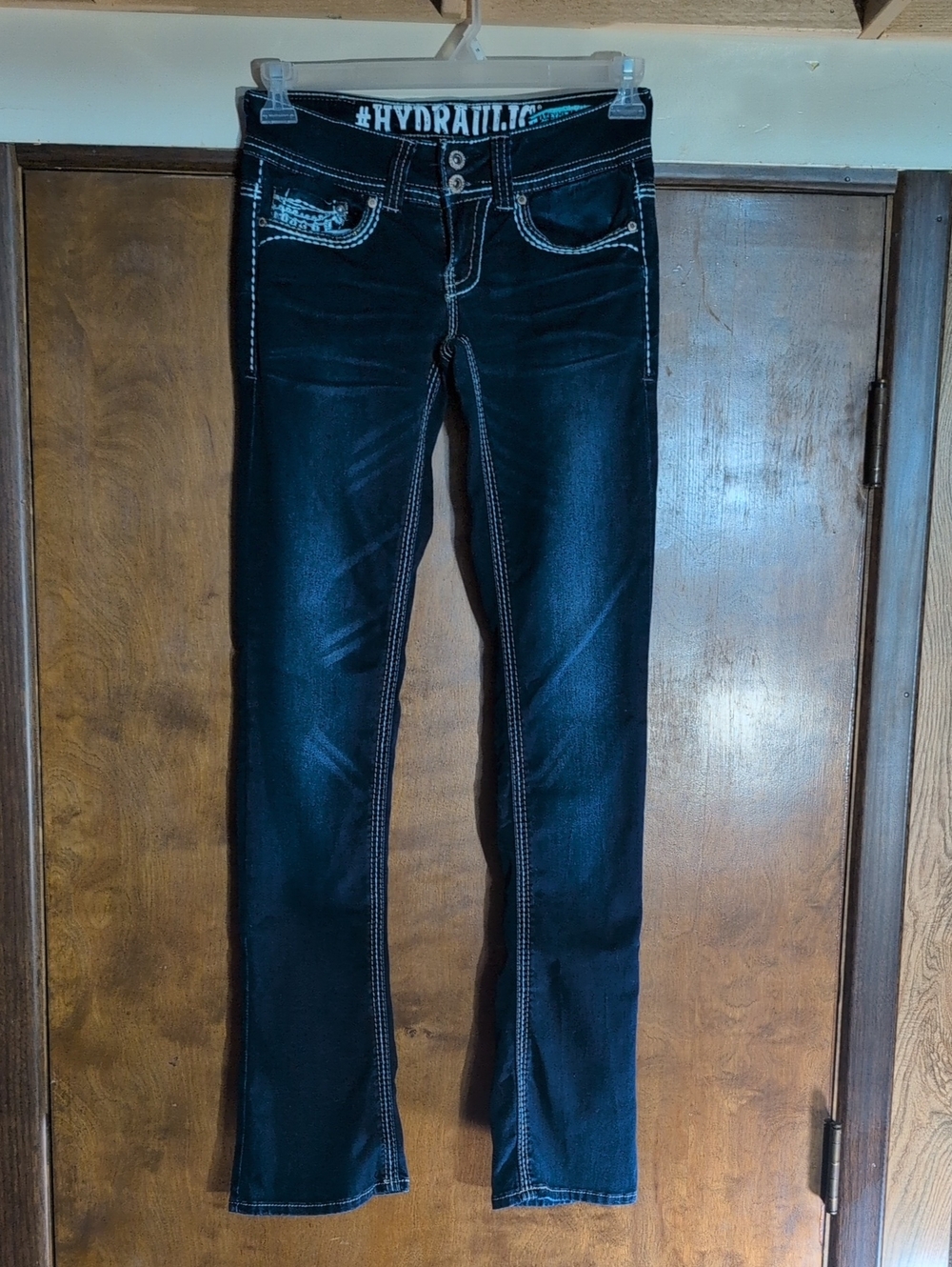 Hydraulic Women's Boot Cut Jeans Blue Size 3/4